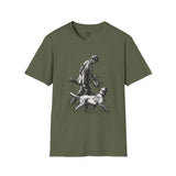 Hunting Retriever T-Shirt — Vintage Hunter & Dog Graphic Tee