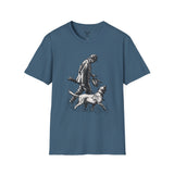Hunting Retriever T-Shirt — Vintage Hunter & Dog Graphic Tee